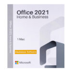 Office 2021 Home & Business, MacOS 64 bit, asociere cont MS, Medialess