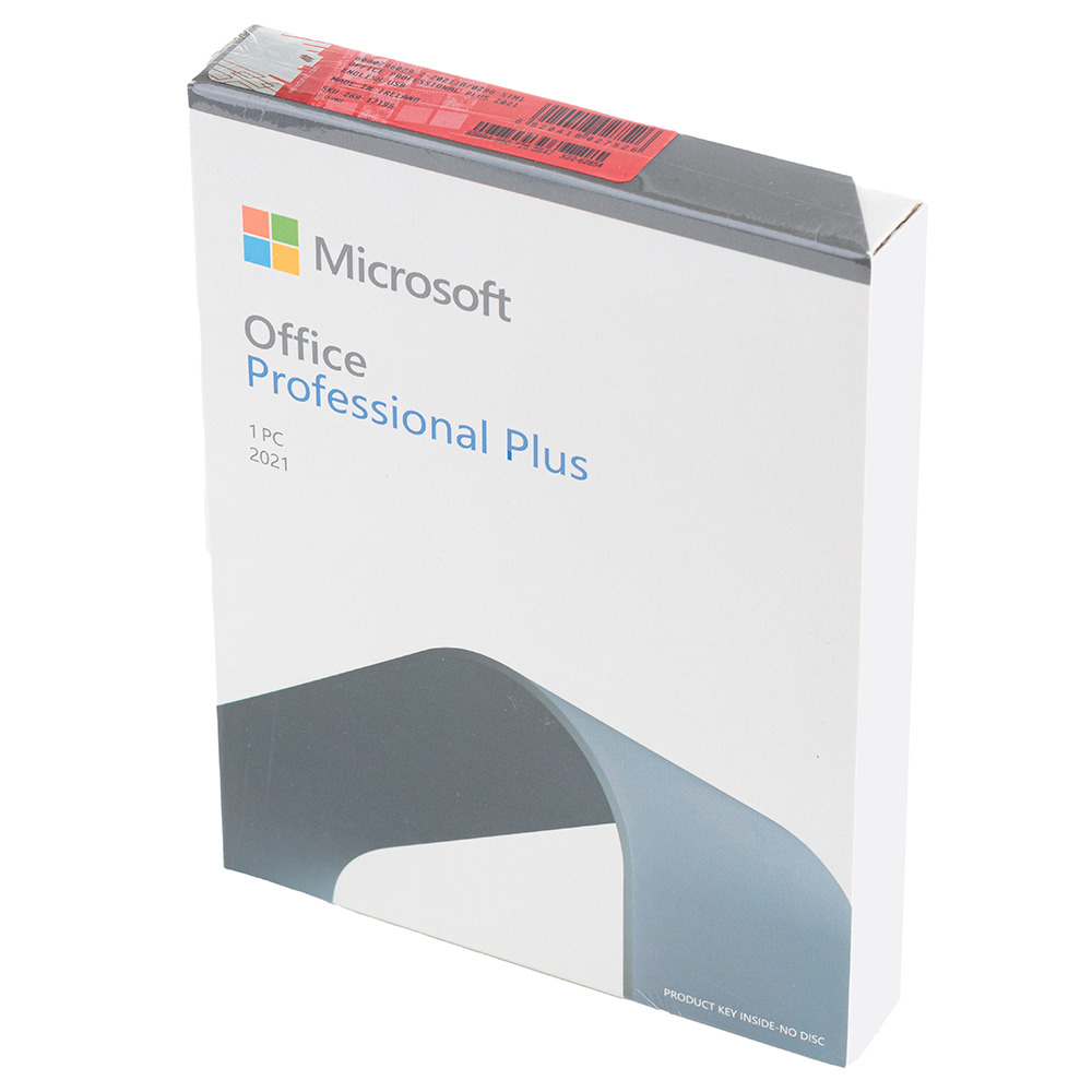 Office 2021 Professional Plus, OEM Retail FPP, Windows 32/64 bit, Multilanguage, USB 3.0, eticheta CoA