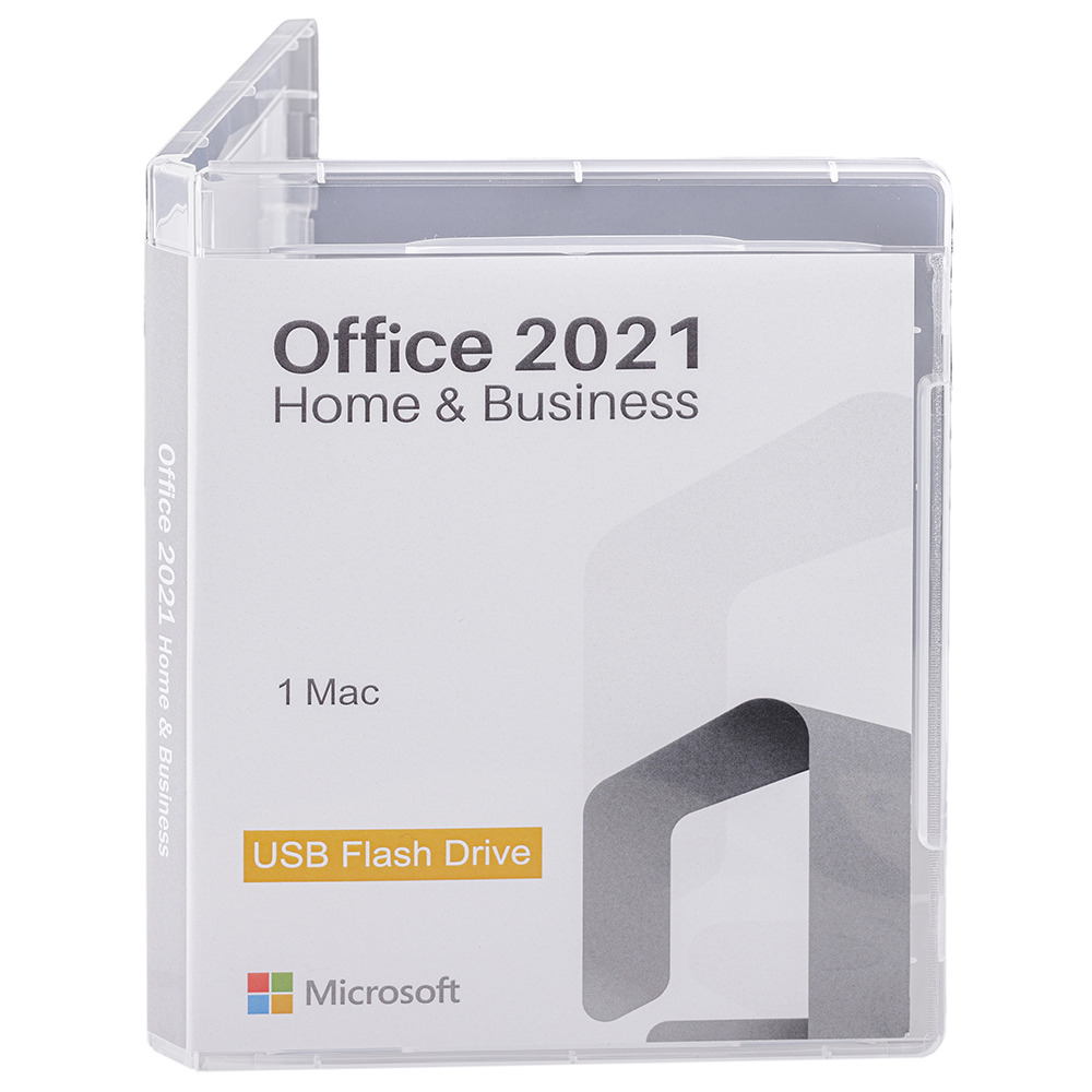 Office 2021 Home & Business, MacOS 64 bit, Multilanguage, Retail, Flash USB 2.0 – 8GB