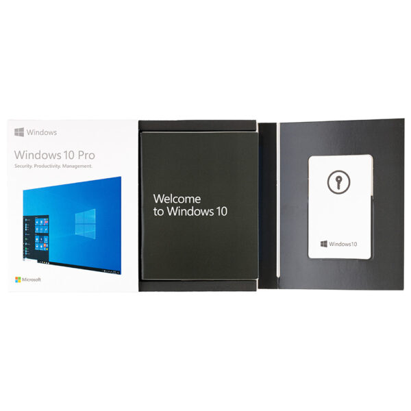 Windows 10 Pro, OEM Retail FPP, 32/64 bit, Multilanguage, USB 3.0, eticheta CoA