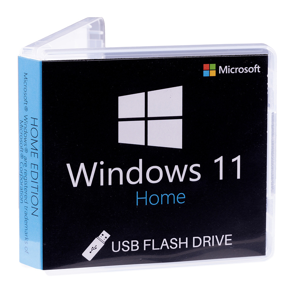 Windows 11 Home, 64 bit, Multilanguage, Retail, USB 2.0 – 8GB