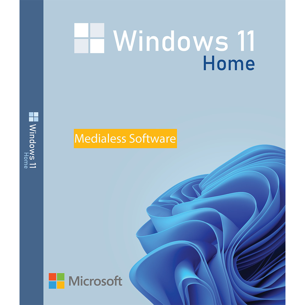 Windows 11 Home, 64 bit, Multilanguage, Retail, Medialess