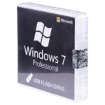 Windows 7 Pro, 32/64 bit, Multilanguage, OEM, USB 2.0 – 8GB