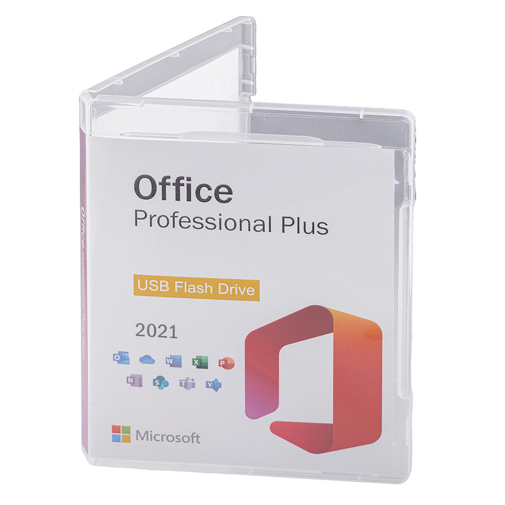 Office 2021 Professional Plus, 32/64 bit, Multilanguage, Retail, Flash USB 2.0 – 8GB