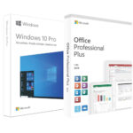 Windows 10 Professional, 32/64 bit, Retail + Office 2019 Professional Plus, ISO Retail, licente digitale