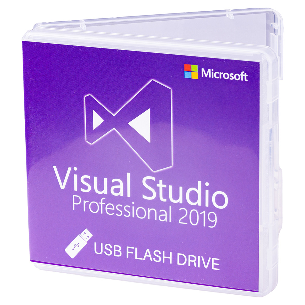 Visual Studio Professional 2019, Multilanguage, Windows, Flash USB 2.0 – 8GB