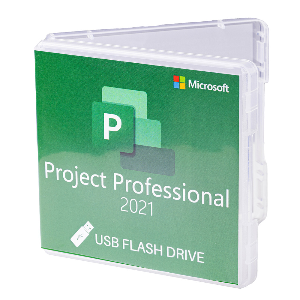 Project Professional 2021, Multilanguage, Windows, Flash USB 2.0 – 8GB