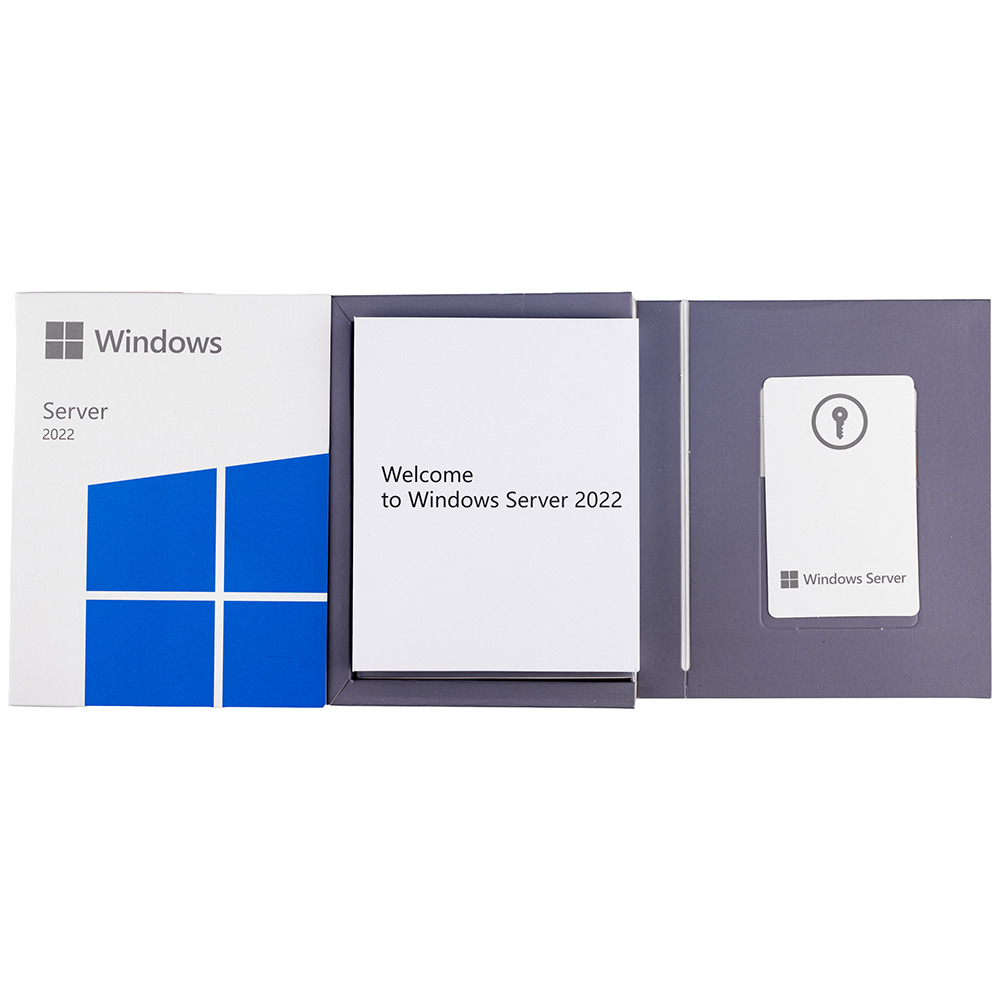Windows Server 2022 Standard, OEM Retail FPP, Windows, Multilanguage, USB 3.0, eticheta CoA