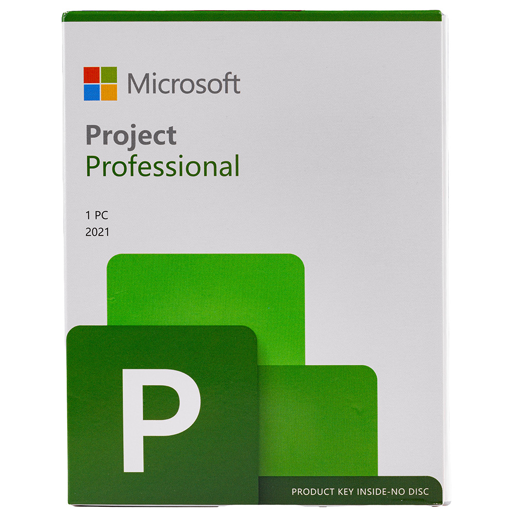 Project Professional 2021, OEM Retail FPP, Windows 64 bit, Multilanguage, USB 3.0, eticheta CoA