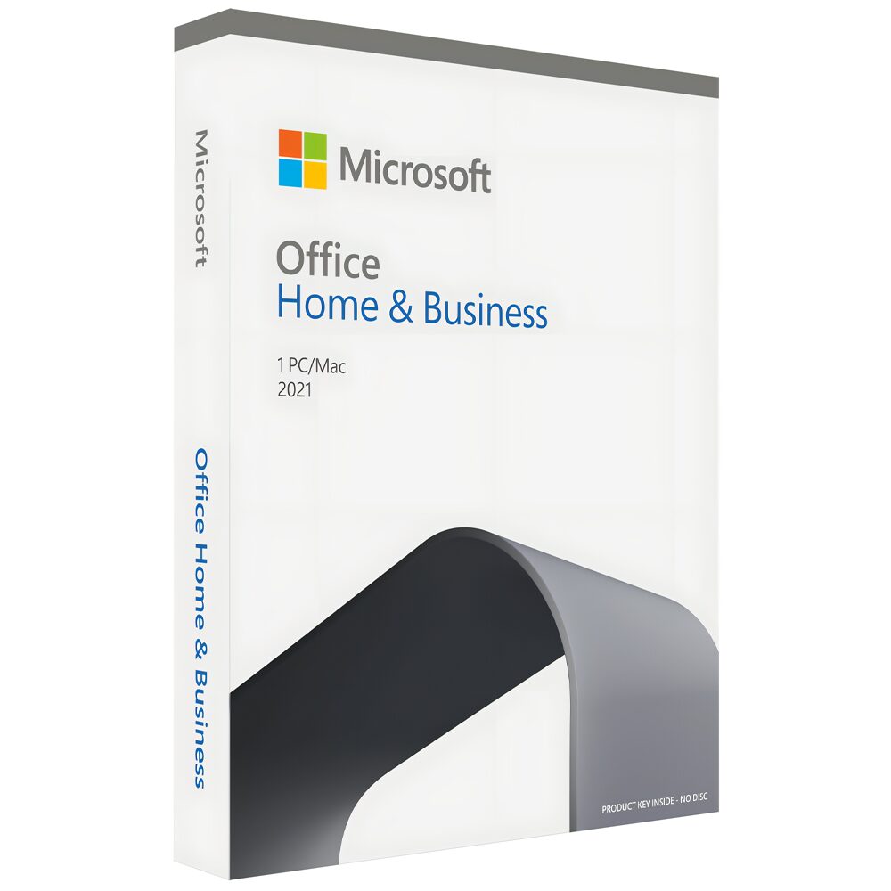 Microsoft Office Home and Business 2021, Multilanguage, FPP Retail, 1 PC/Mac, Medialess
