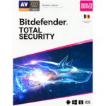 Bitdefender Total Security, 1 an, 10 dispozitive, PC/Android/MacOS/iOS, licenta digitala